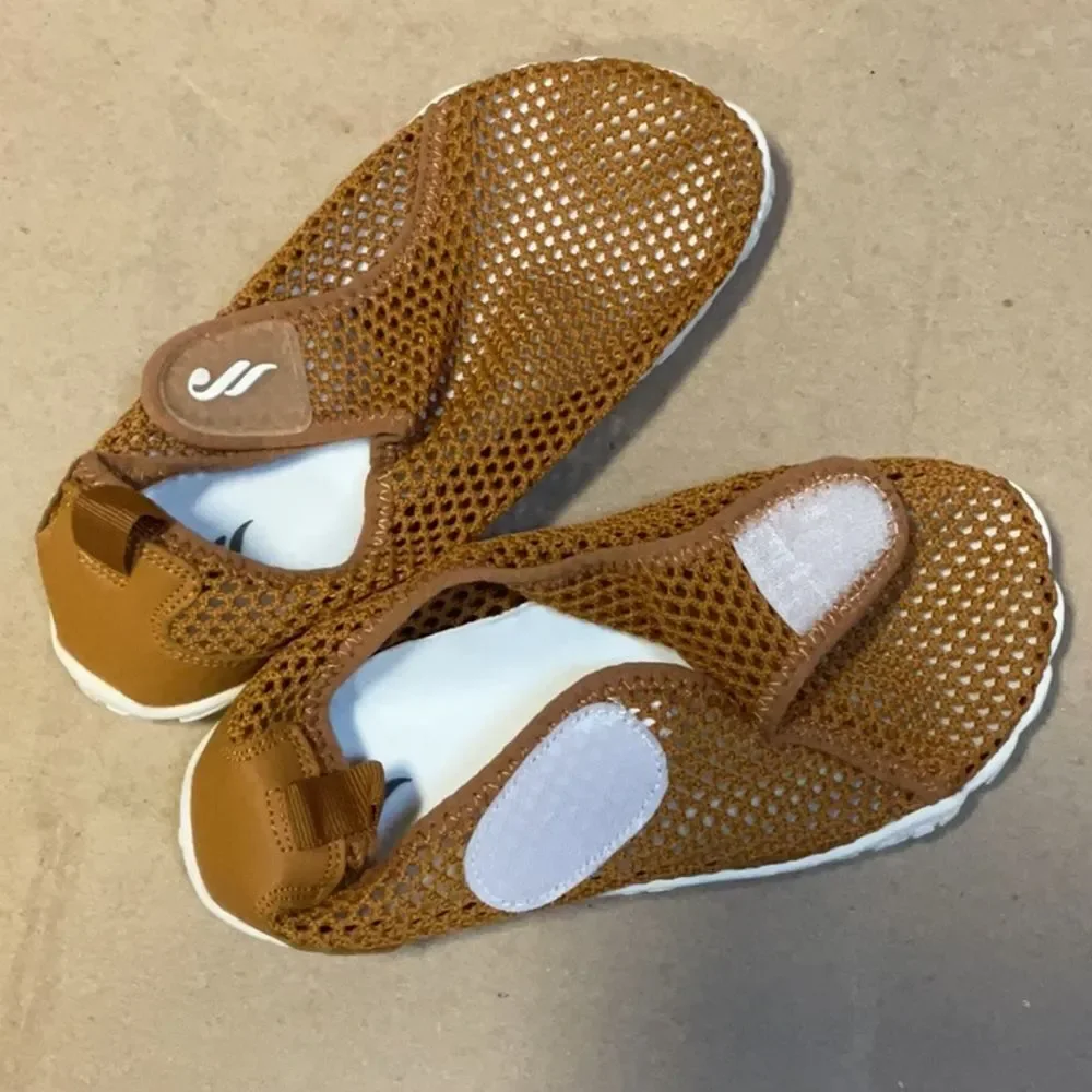 Boys Brown Mesh Water Shoes